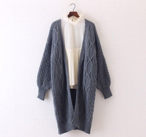 Stickad cardigan för damer G379