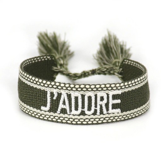 Stickat armband för damer H247