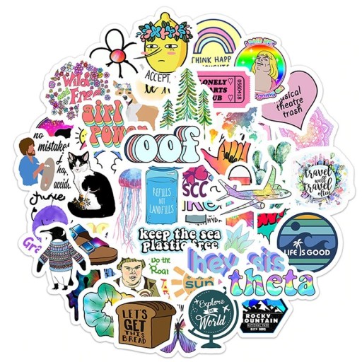 Stickers 50 pcs E261