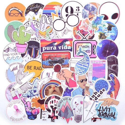 Stickers 50 stuks A1762