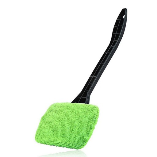 Stierka do auta na predné sklo 39 x 13 x 9 cm Plastová rukoväť Mikrovláknový návlek Čistič autoskiel Bezšmúhé čistenie Ergonomický dizajn