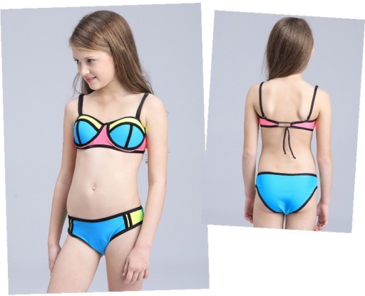 Stilfuld bikini til piger J888