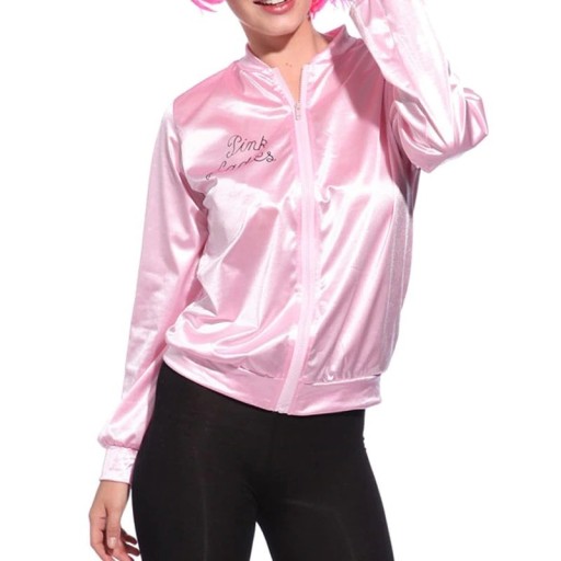 Stilfuld damejakke - Pink