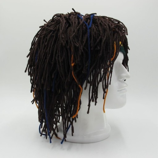 Stilfuld herre RASTA-hat med dreadlocks