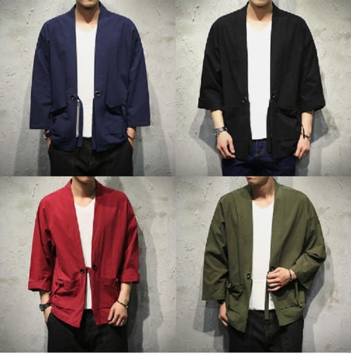 Stilfuld herrecardigan J2696