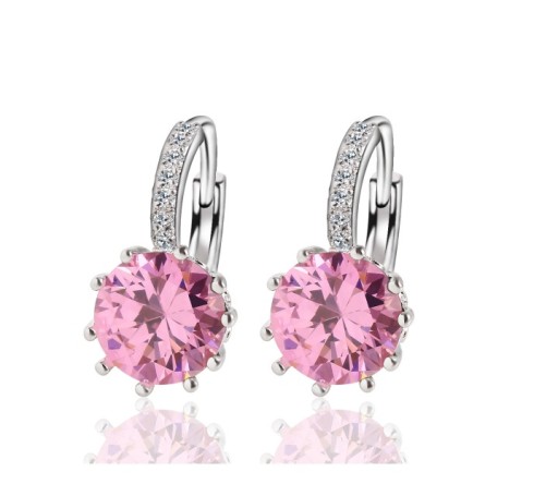 Stilfulde dameøreringe - Pink