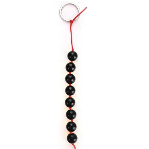 Stimulerende analperler på en snor 23 cm ergonomisk design nem håndtering for en intens oplevelse diskret emballage