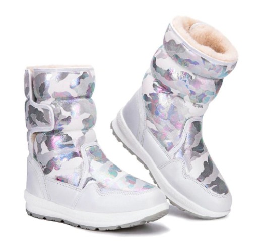 Stivali invernali camouflage da donna