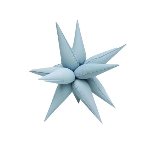 Stjernefolieballoner Julepynt Festpynt Farverige stjerneformede balloner 3D Oppustelige stjerner Dekorative foliestjerner 56 cm 12 stk