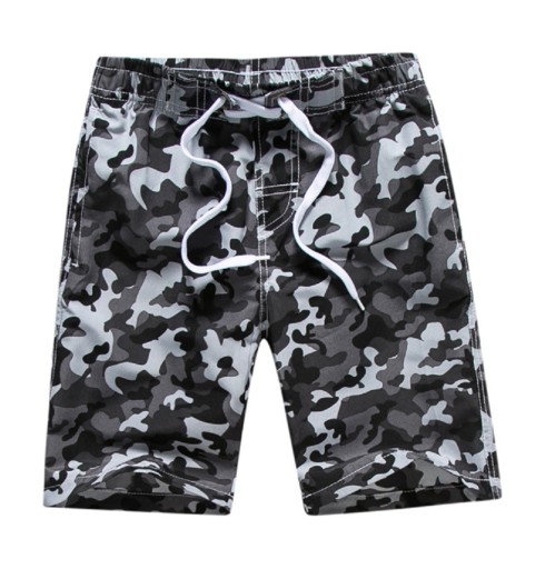 Strandshorts med kamouflage för pojkar J1942