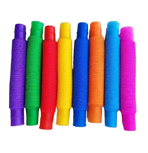 Stretchable Tube Construction Set 8 pcs