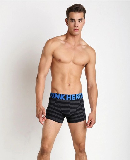 Stribede boxershorts til mænd A2431