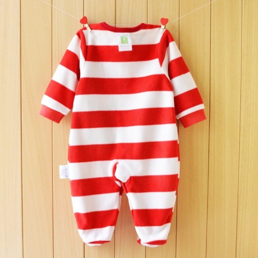 Stribet babyheldragt T2685
