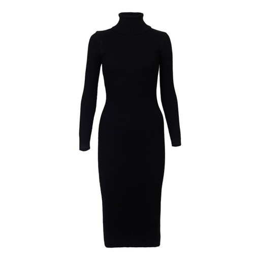 Strickkleid mit Rollkragen