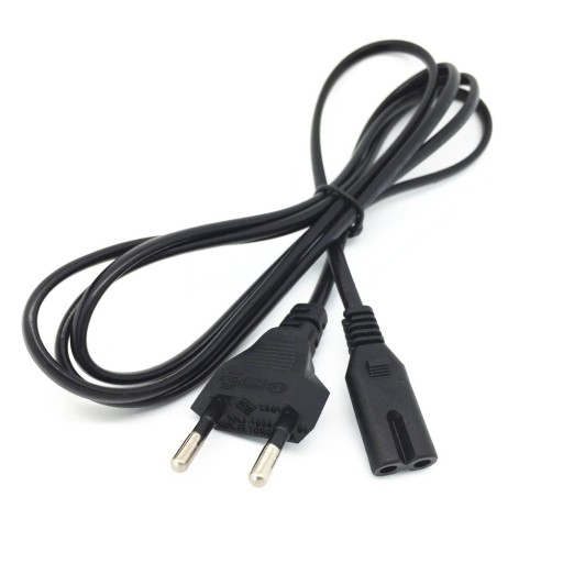 Strømforsyning 2-benet kabel 1,5 m