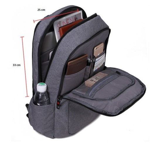 Študentský batoh s priestorom pre laptop J2265