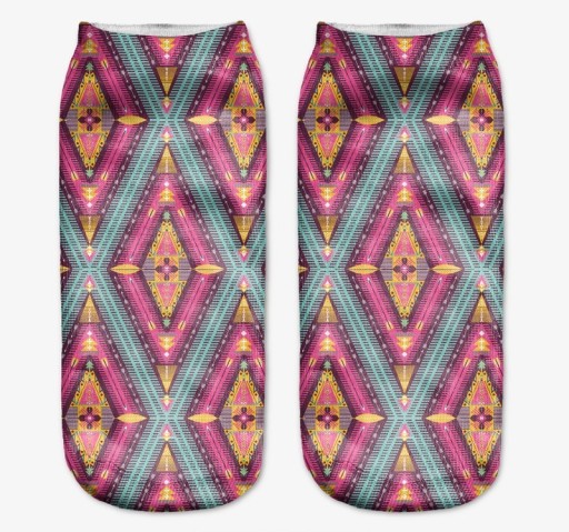 Stylische Socken mit Aufdruck