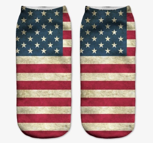 Stylische Socken mit Aufdruck