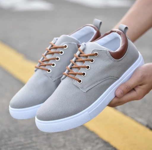 Stylish Men's Canvas Shoes J2973