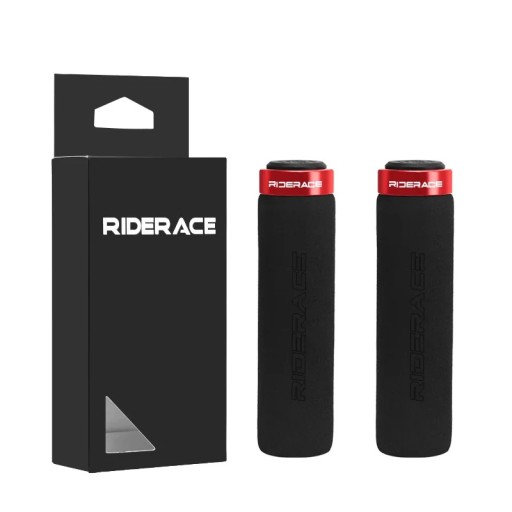 Styrgrepp 133 x 35 mm Mjuka skumgrepp Halkfria stötdämpande grepp för MTB Mountainbikes Cykeltillbehör 22,2 mm Svamp