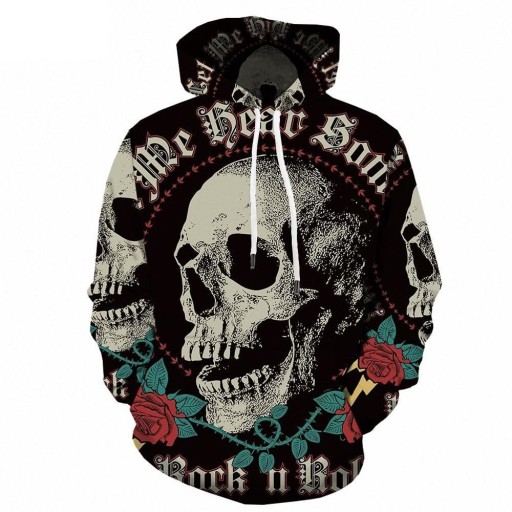Sudadera de hombre con calavera F111