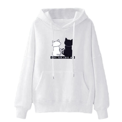 Sudadera de mujer con gatos