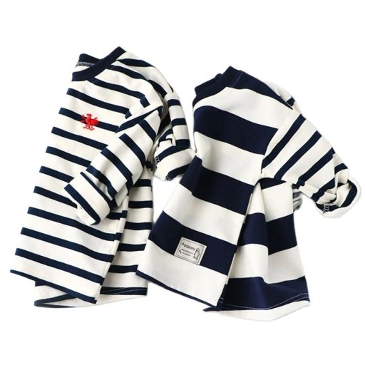 Sudadera de rayas para niño