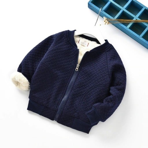 Sudadera infantil con forro de peluche