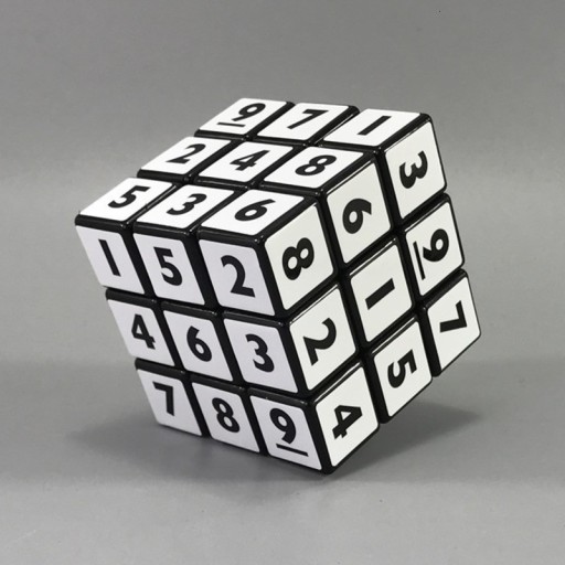 Sudoku kocka fehér