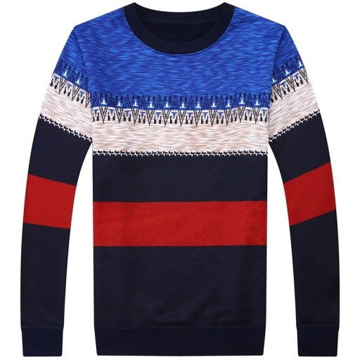 Suéter colorido para hombre F258