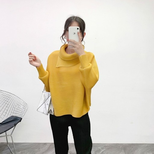 Suéter de cuello alto para mujer A55