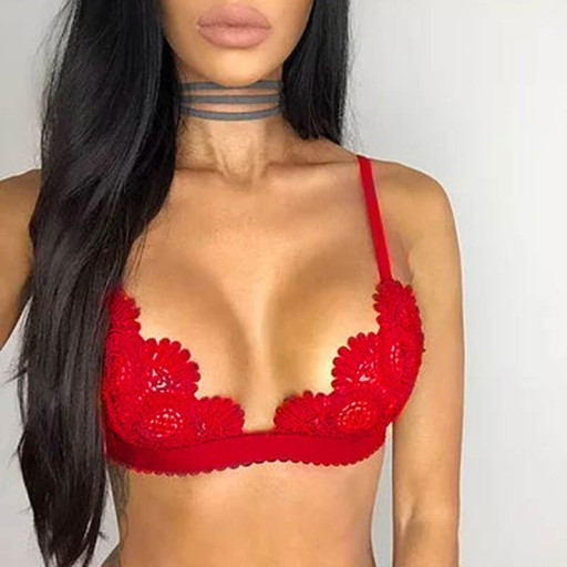 Sujetador de mujer con encaje J2340