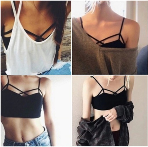 Sujetador tipo bralette para niñas