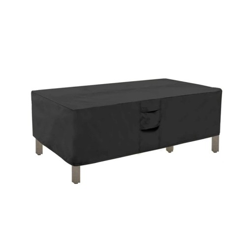 Suojapeite puutarhakalusteille 200 x 200 x 85 cm vedenkestävä peite pölyltä tuulelta sateelta lumelta ulkopeite kiristysnauhalla
