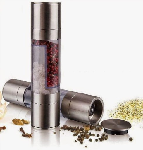 Suola- ja pippurimylly - 2in1