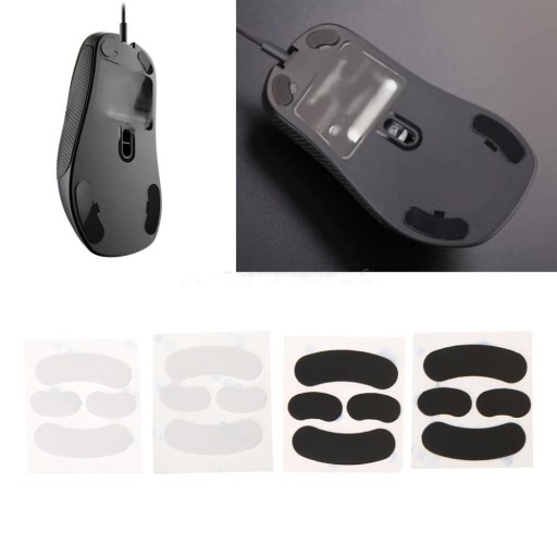 Superfícies antiderrapantes de substituição para rato SteelSeries Rival / Rival 300