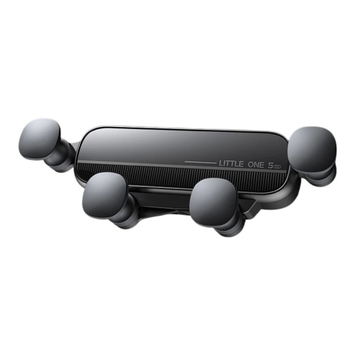 Suport gravitațional pentru telefon în mașină pentru grila de ventilație Universal pentru telefoane inteligente Clip din oțel carbon și silicon