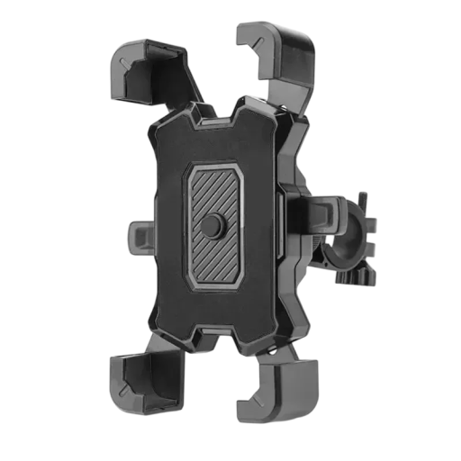 Suport telefon mobil 4,5-7&quot; pentru ghidon Antiderapant Rotativ la 360° Suport universal pentru bicicletă Prindere sigură a telefonului