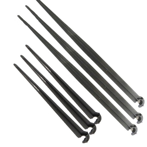 Suporte de Estaca para Mangueira de Jardim 50 pcs