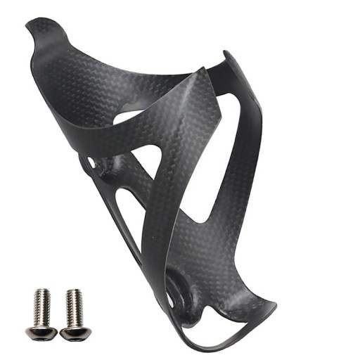 Suporte de garrafa de carbono para bicicleta Ultra leve suporte preto de carbono Diâmetro 75 mm Acessórios desportivos de ciclismo