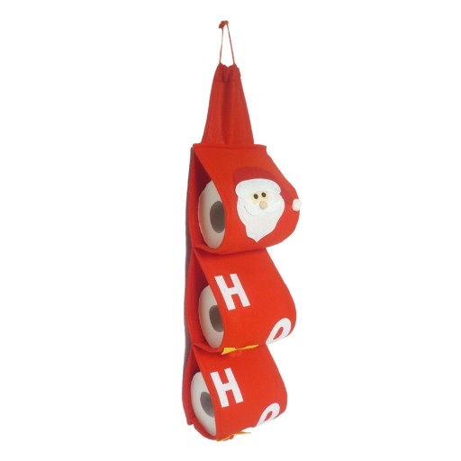 Suporte de Natal para papel higiénico