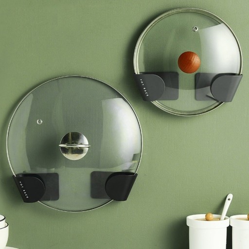 Suporte de parede para tampas