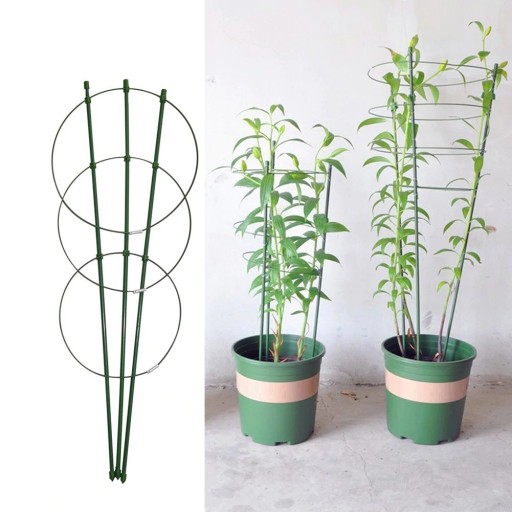 Suporte metálico para plantas trepadeiras