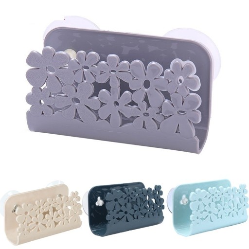 Suporte para esponja com flores