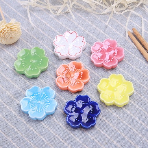 Suporte para paus de comer flor