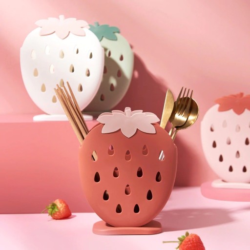 Support à couverts en forme de fraise