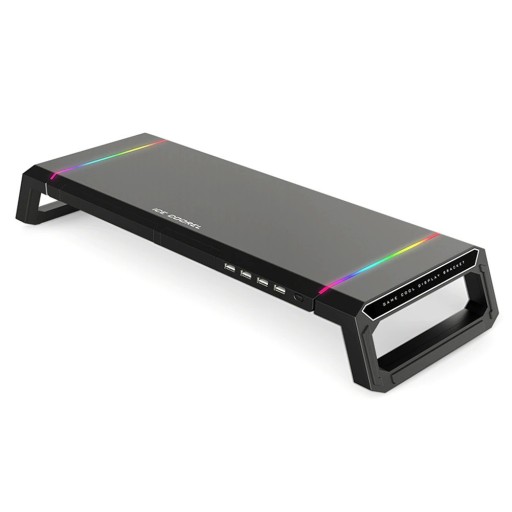 Support de bureau rétroéclairé pour ordinateur portable