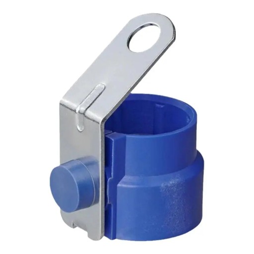 Support de protection de prise pour prises de remorque 7 et 13 broches Support en plastique rond en ABS Accessoire résistant pour remorque 2024