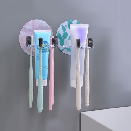 Support pour brosses à dents et dentifrice
