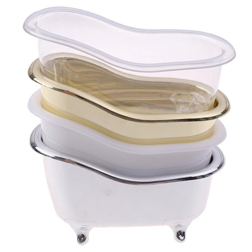 Support pour cosmétiques et bijoux en forme de baignoire